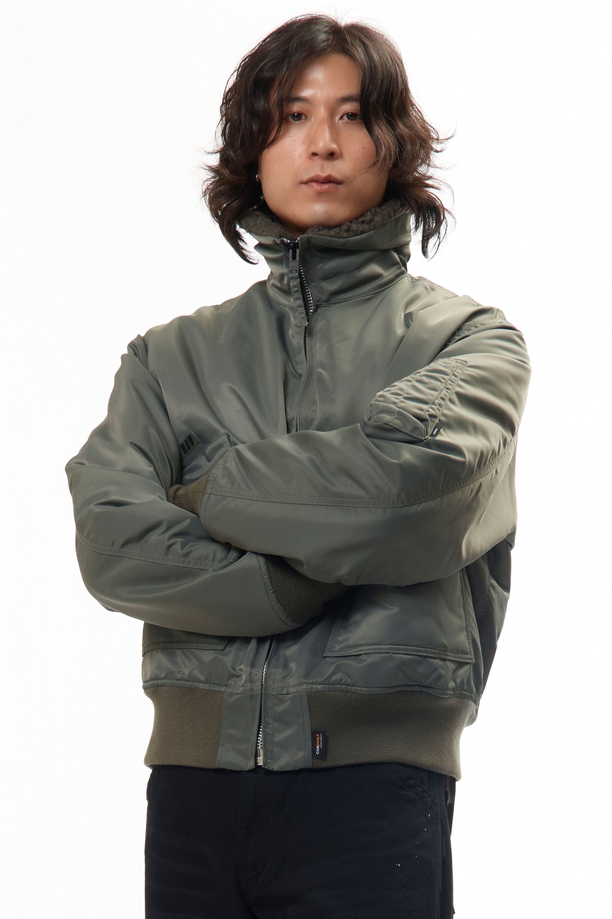 The ES JACKET NYLON SATIN CORDURA® available online with global shipping, and in PAM Stores Melbourne and Sydney.