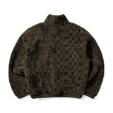 The Ewe Furry Jacket Olive available online with global shipping, and in PAM Stores Melbourne and Sydney.