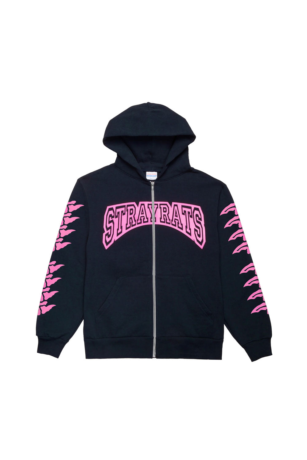 The STRAY RATS -  EXO ZIP UP HOODIE BLUE available online with global shipping, and in PAM Stores Melbourne and Sydney.