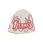 The FIRE HYSTERIC Beanie White available online with global shipping, and in PAM Stores Melbourne and Sydney.