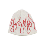 The FIRE HYSTERIC Beanie White available online with global shipping, and in PAM Stores Melbourne and Sydney.