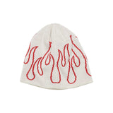 The FIRE HYSTERIC Beanie White available online with global shipping, and in PAM Stores Melbourne and Sydney.