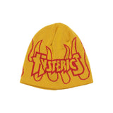 FIRE HYSTERIC Beanie Yellow