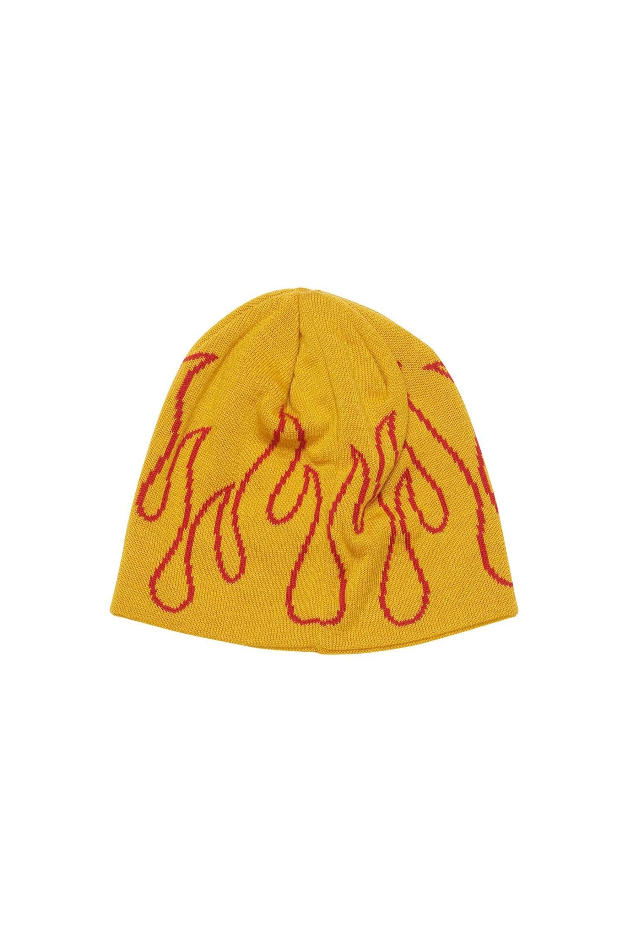 FIRE HYSTERIC Beanie Yellow