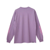 The FIRE BEAR GUITAR LS T-shirt Purple available online with global shipping, and in PAM Stores Melbourne and Sydney.