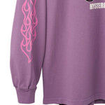 The FIRE BEAR GUITAR LS T-shirt Purple available online with global shipping, and in PAM Stores Melbourne and Sydney.