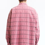 The OVERDYE FK PATTERN SHIRT PINK available online with global shipping, and in PAM Stores Melbourne and Sydney.