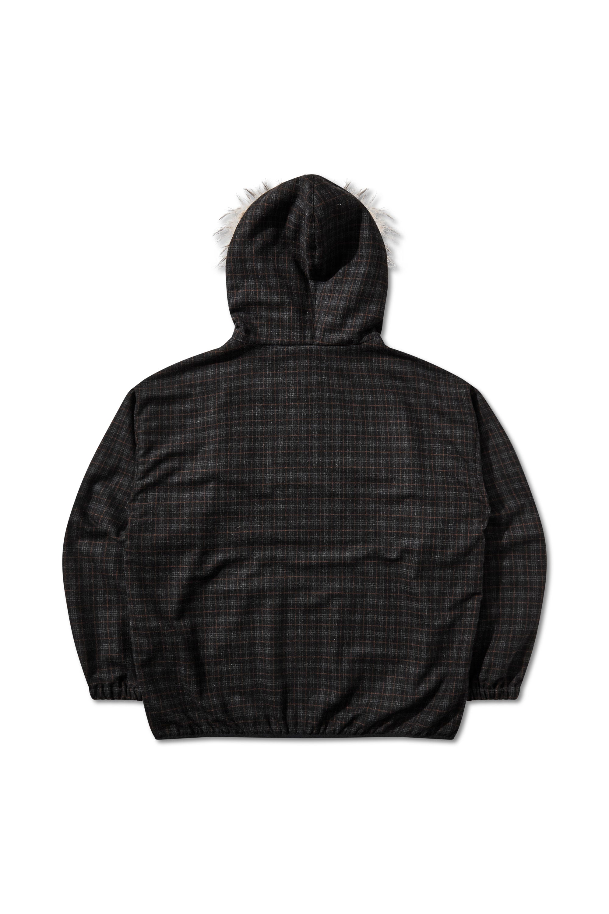 The FLANNEL FUR ANORAK available online with global shipping, and in PAM Stores Melbourne and Sydney.