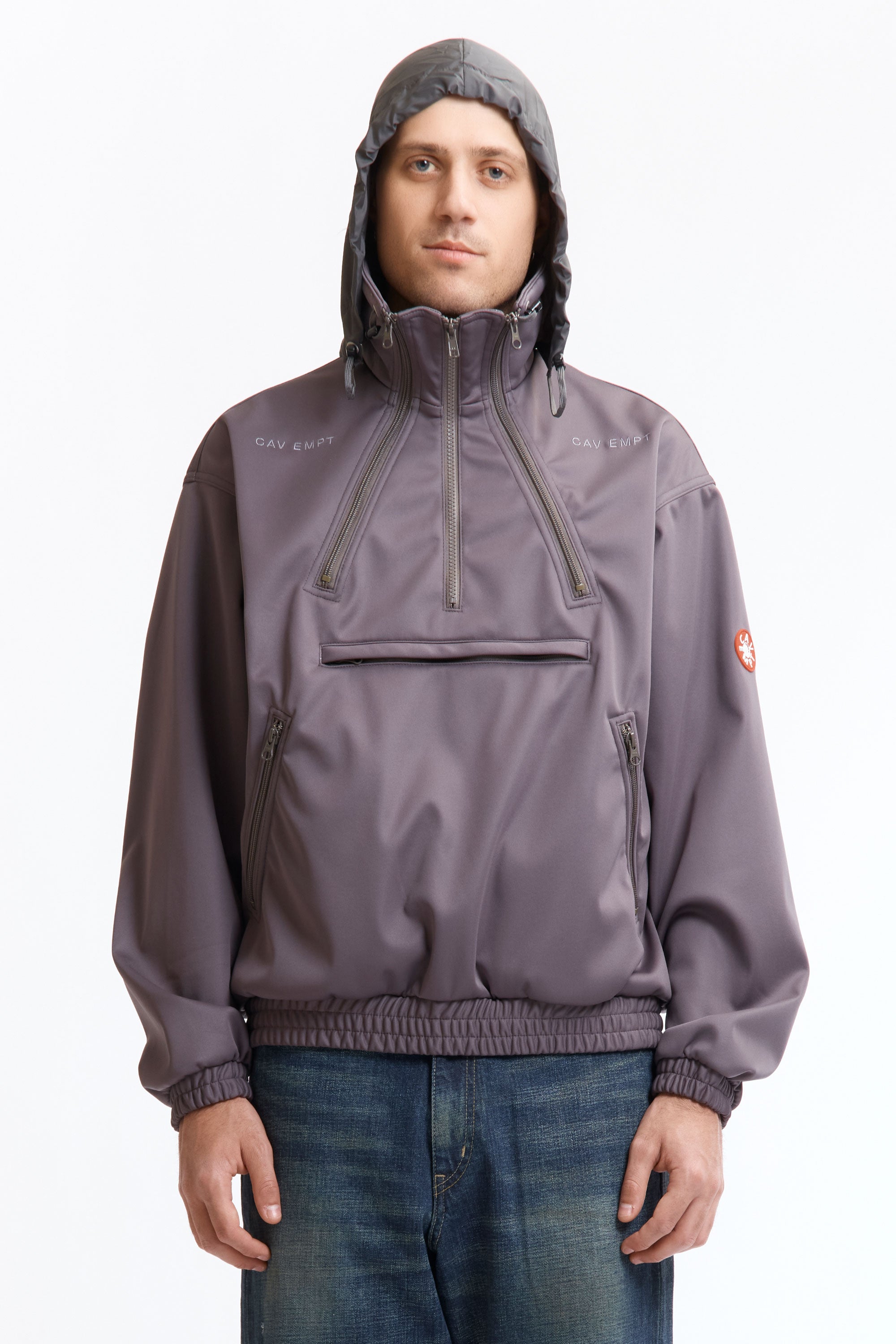 The FLEECE BACK HALF ZIP available online with global shipping, and in PAM Stores Melbourne and Sydney.