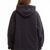 The SS26 Lasered Masked Hoodie Washed Black available online with global shipping, and in PAM Stores Melbourne and Sydney.