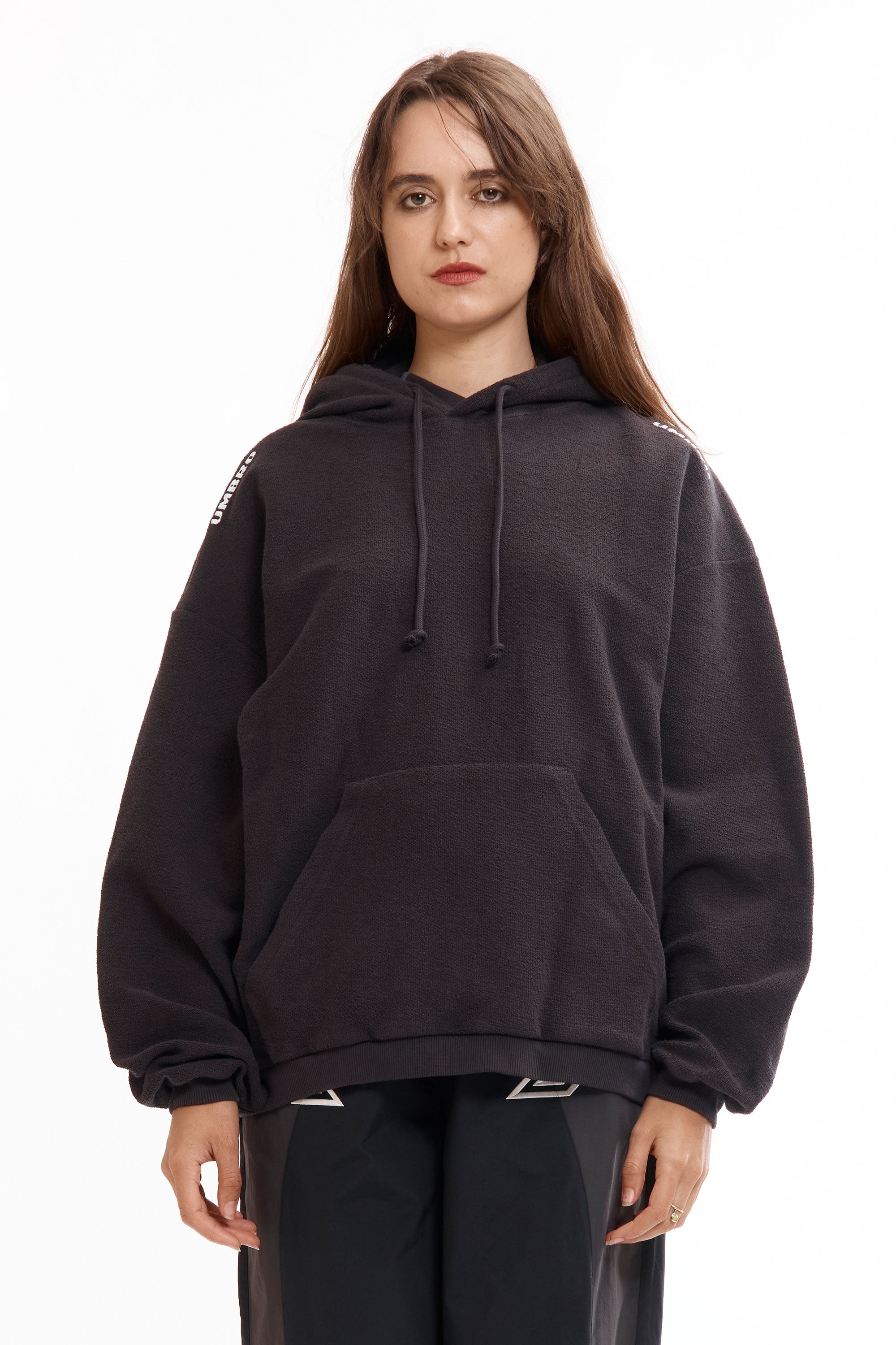 The SS26 Lasered Masked Hoodie Washed Black available online with global shipping, and in PAM Stores Melbourne and Sydney.