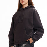 The SS26 Lasered Masked Hoodie Washed Black available online with global shipping, and in PAM Stores Melbourne and Sydney.