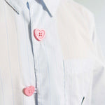 The FLOATING HEART SHIRT SAX available online with global shipping, and in PAM Stores Melbourne and Sydney.