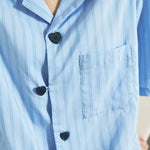The FLOATING HEART SS SHIRT BLUE available online with global shipping, and in PAM Stores Melbourne and Sydney.