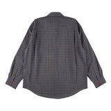 The FLOATING HEART SHIRT CHECK CHARCOAL available online with global shipping, and in PAM Stores Melbourne and Sydney.