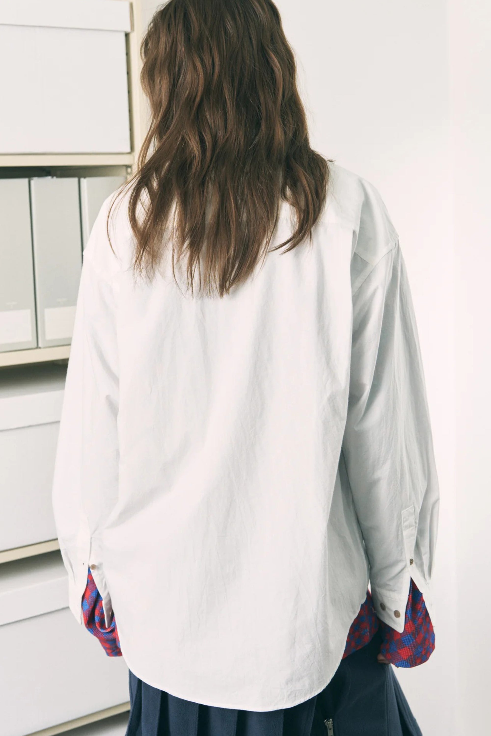 The FLOATING HEART SHIRT CHECK OFFWHITE available online with global shipping, and in PAM Stores Melbourne and Sydney.
