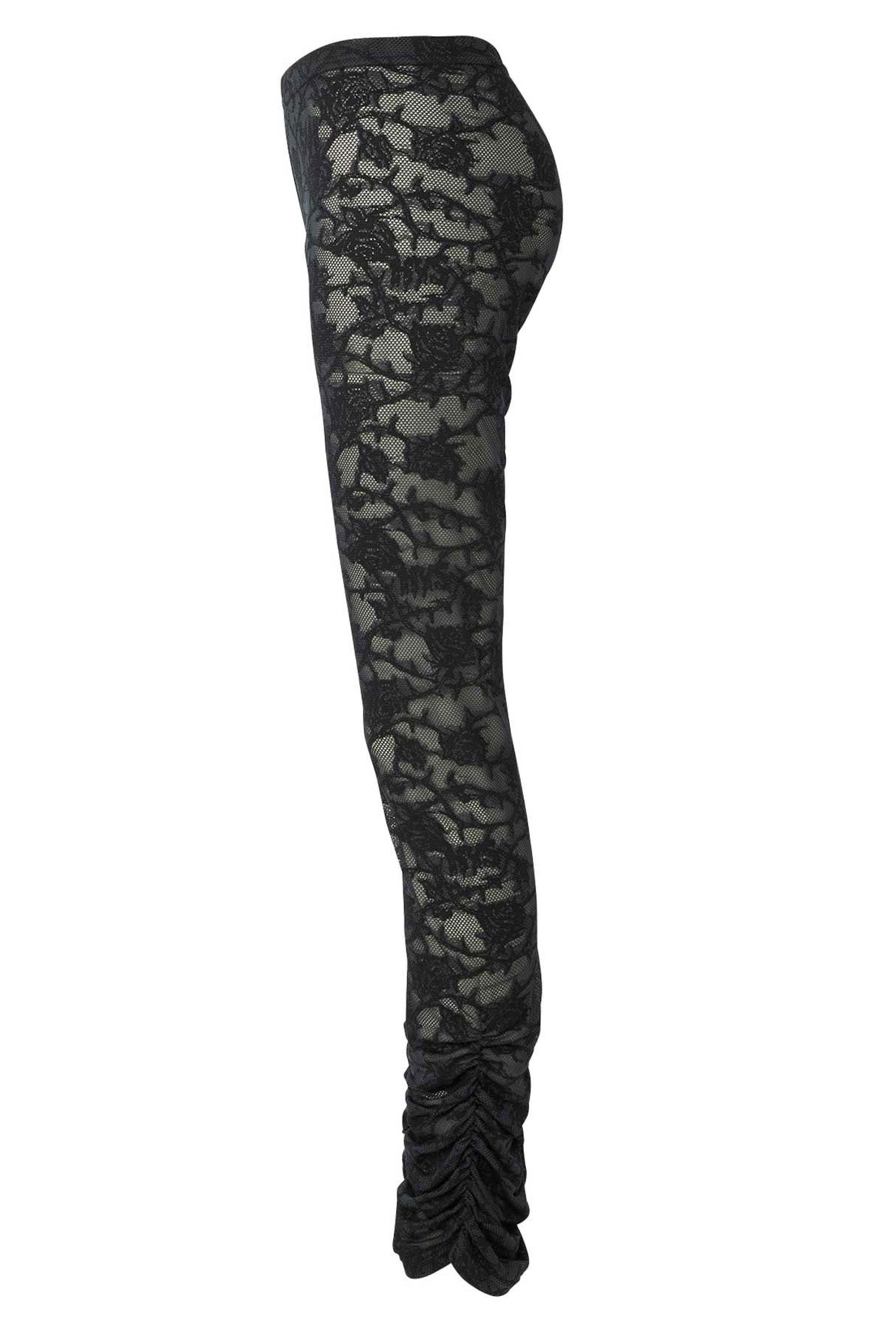 The HYSTERIC ROSE LEGGINGS BLACK available online with global shipping, and in PAM Stores Melbourne and Sydney.