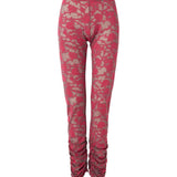 The HYSTERIC ROSE LEGGINGS PINK available online with global shipping, and in PAM Stores Melbourne and Sydney.
