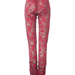 The HYSTERIC ROSE LEGGINGS PINK available online with global shipping, and in PAM Stores Melbourne and Sydney.