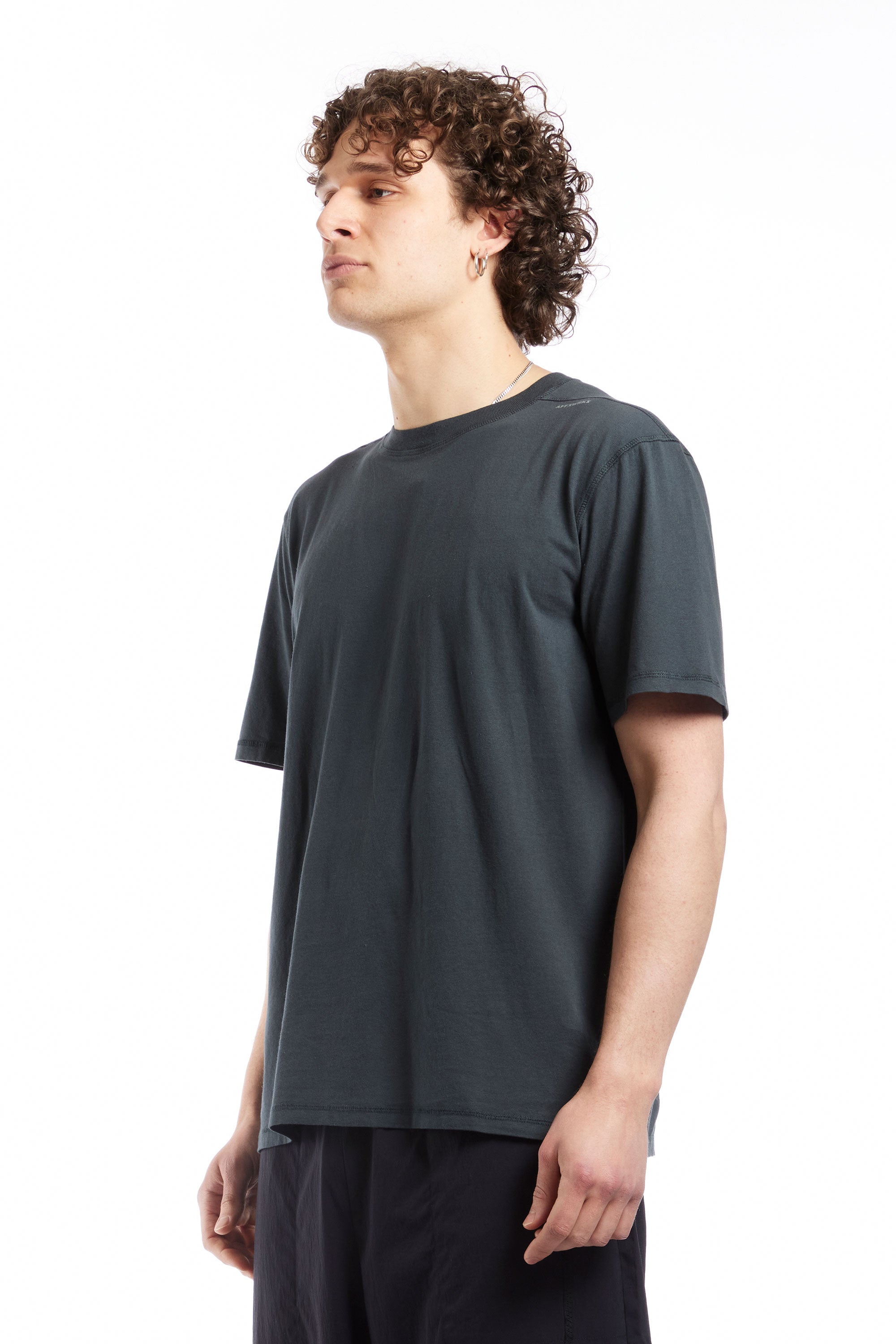 The WRKS T-SHIRT FOREST GREY  available online with global shipping, and in PAM Stores Melbourne and Sydney.