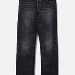 The WASHED DENIM FULL CUT PANTS BLACK available online with global shipping, and in PAM Stores Melbourne and Sydney.