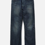 The WASHED DENIM FULL CUT PANTS INDIGO available online with global shipping, and in PAM Stores Melbourne and Sydney.