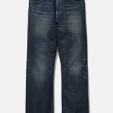 The WASHED DENIM FULL CUT PANTS INDIGO available online with global shipping, and in PAM Stores Melbourne and Sydney.