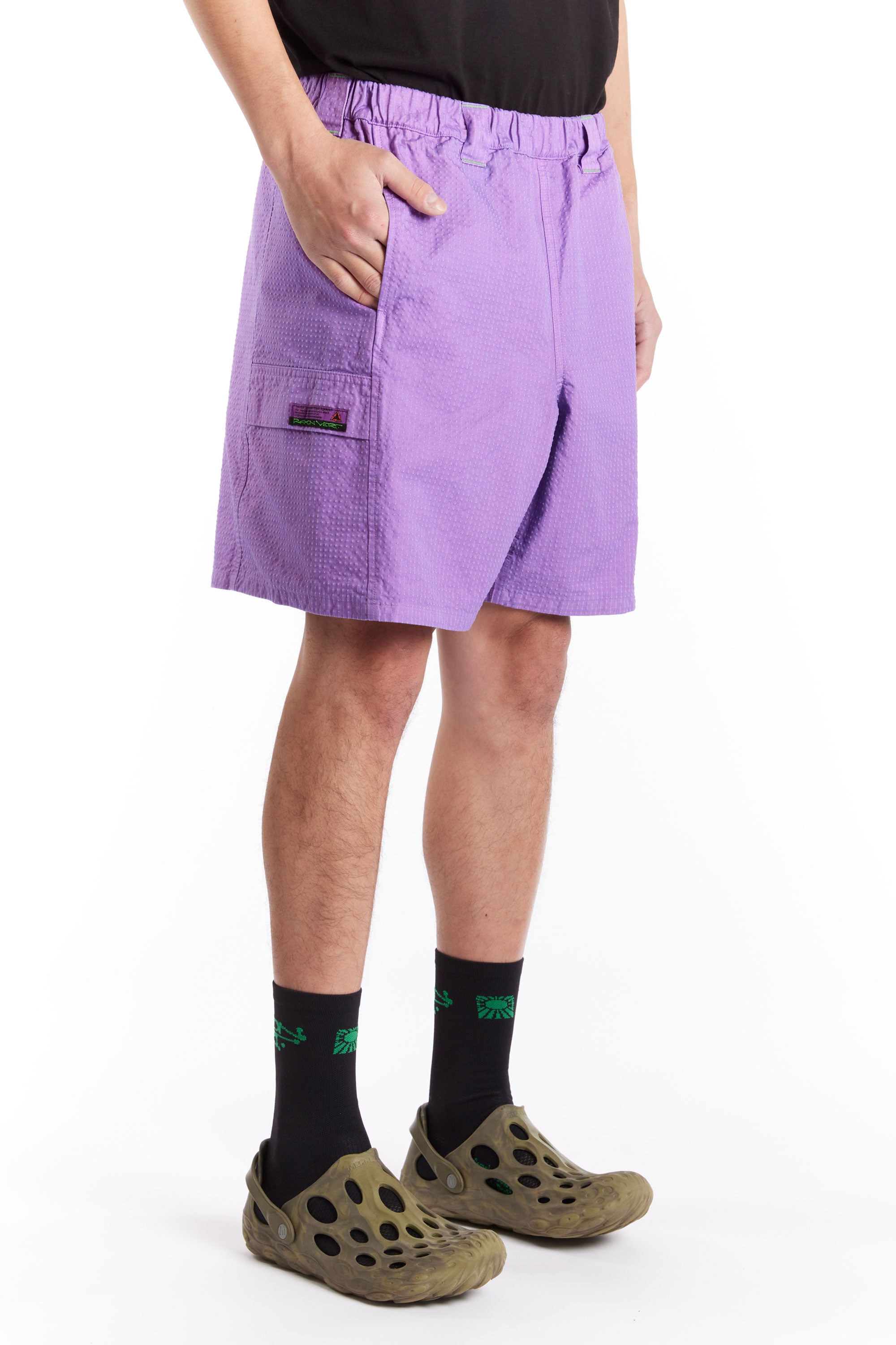 The RAYON VERT - FURIO SHORTS COBRA PURPLE available online with global shipping, and in PAM Stores Melbourne and Sydney.