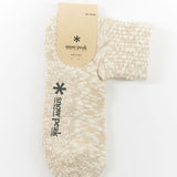 The SNOW PEAK - GARA GARA SOCK IVORY available online with global shipping, and in PAM Stores Melbourne and Sydney.