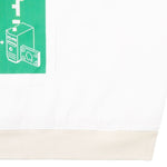 The PATCHED GAUZE SHORT SLEEVE CREW NECK available online with global shipping, and in PAM Stores Melbourne and Sydney.