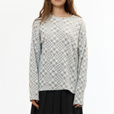 The GINGHAM L/S WAFFLE THERMAL SKY GREY available online with global shipping, and in PAM Stores Melbourne and Sydney.
