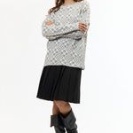The GINGHAM L/S WAFFLE THERMAL SKY GREY available online with global shipping, and in PAM Stores Melbourne and Sydney.