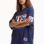 The GUITAR GIRL 84 FOOTBALL SHIRT available online with global shipping, and in PAM Stores Melbourne and Sydney.