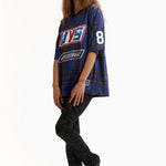 The GUITAR GIRL 84 FOOTBALL SHIRT available online with global shipping, and in PAM Stores Melbourne and Sydney.
