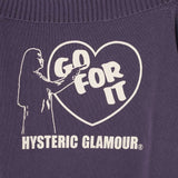 GO FOR IT Sweater Purple