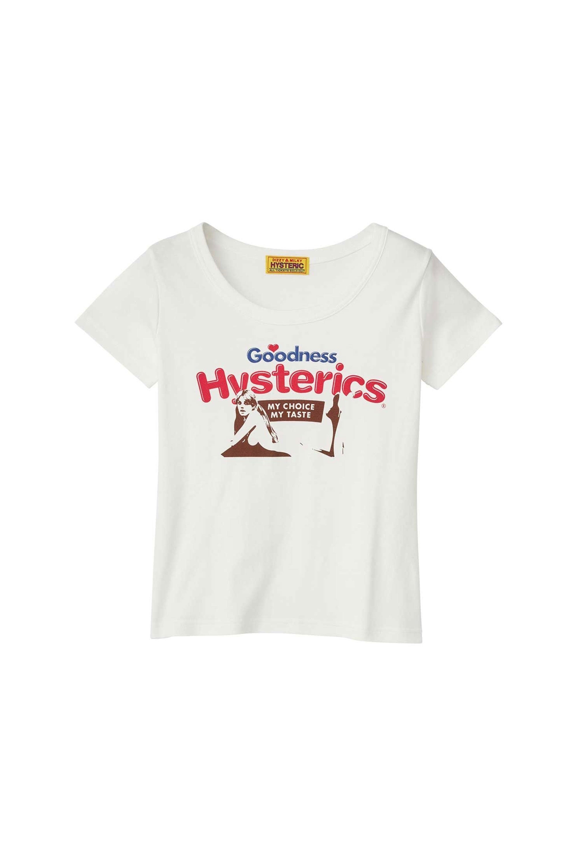 The GOODNESS CHIBI T-SHIRT WHITE available online with global shipping, and in PAM Stores Melbourne and Sydney.
