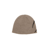 The GRAPHIC BEANIE TAUPE BROWN  available online with global shipping, and in PAM Stores Melbourne and Sydney.