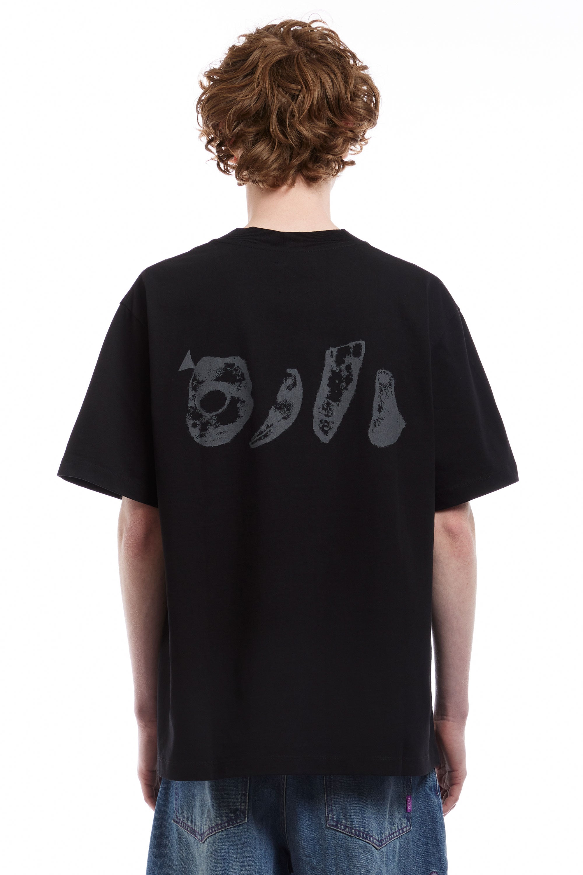 The GRAPHIC BOXY TEE BLACK  available online with global shipping, and in PAM Stores Melbourne and Sydney.