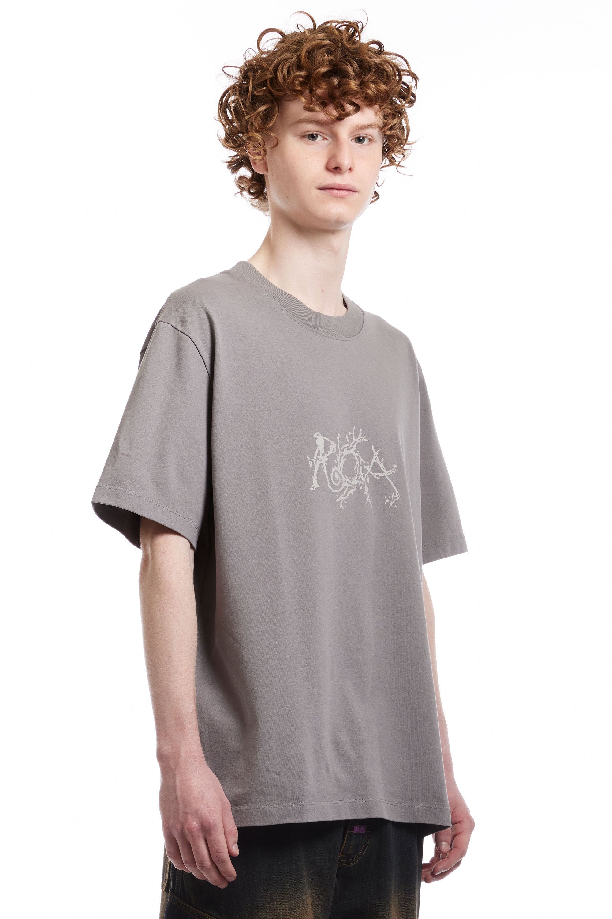 The GRAPHIC BOXY TEE CITY SKYLINE  available online with global shipping, and in PAM Stores Melbourne and Sydney.