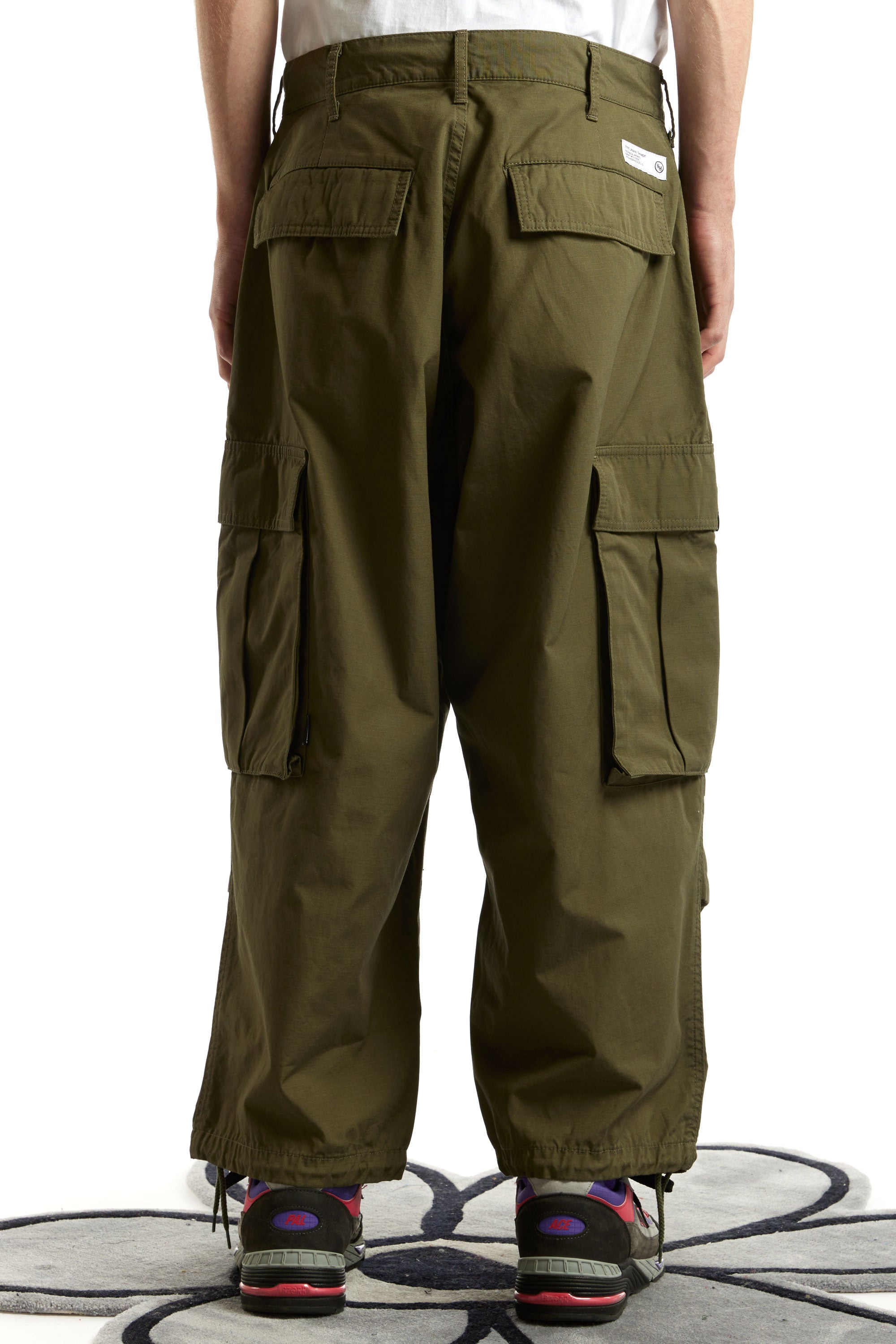 NEIGHBORHOOD - COTTON WIDE CARGO PANTS -