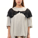 The BLACK CURTAIN T SHIRT available online with global shipping, and in PAM Stores Melbourne and Sydney.