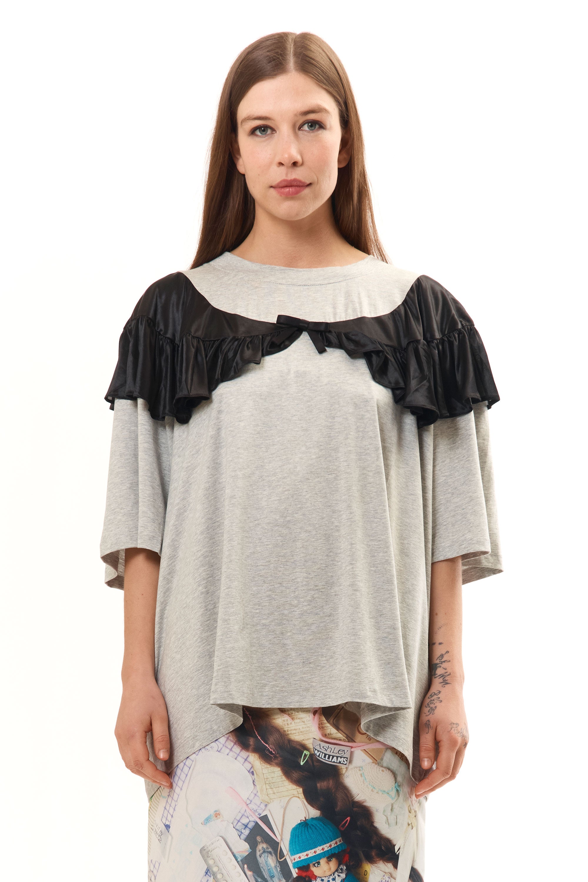 The BLACK CURTAIN T SHIRT available online with global shipping, and in PAM Stores Melbourne and Sydney.