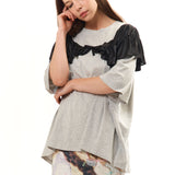 The BLACK CURTAIN T SHIRT available online with global shipping, and in PAM Stores Melbourne and Sydney.