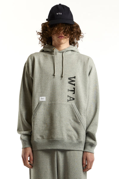 WTAPS - COTTON COLLEGE HOODY DESIGN 01 -