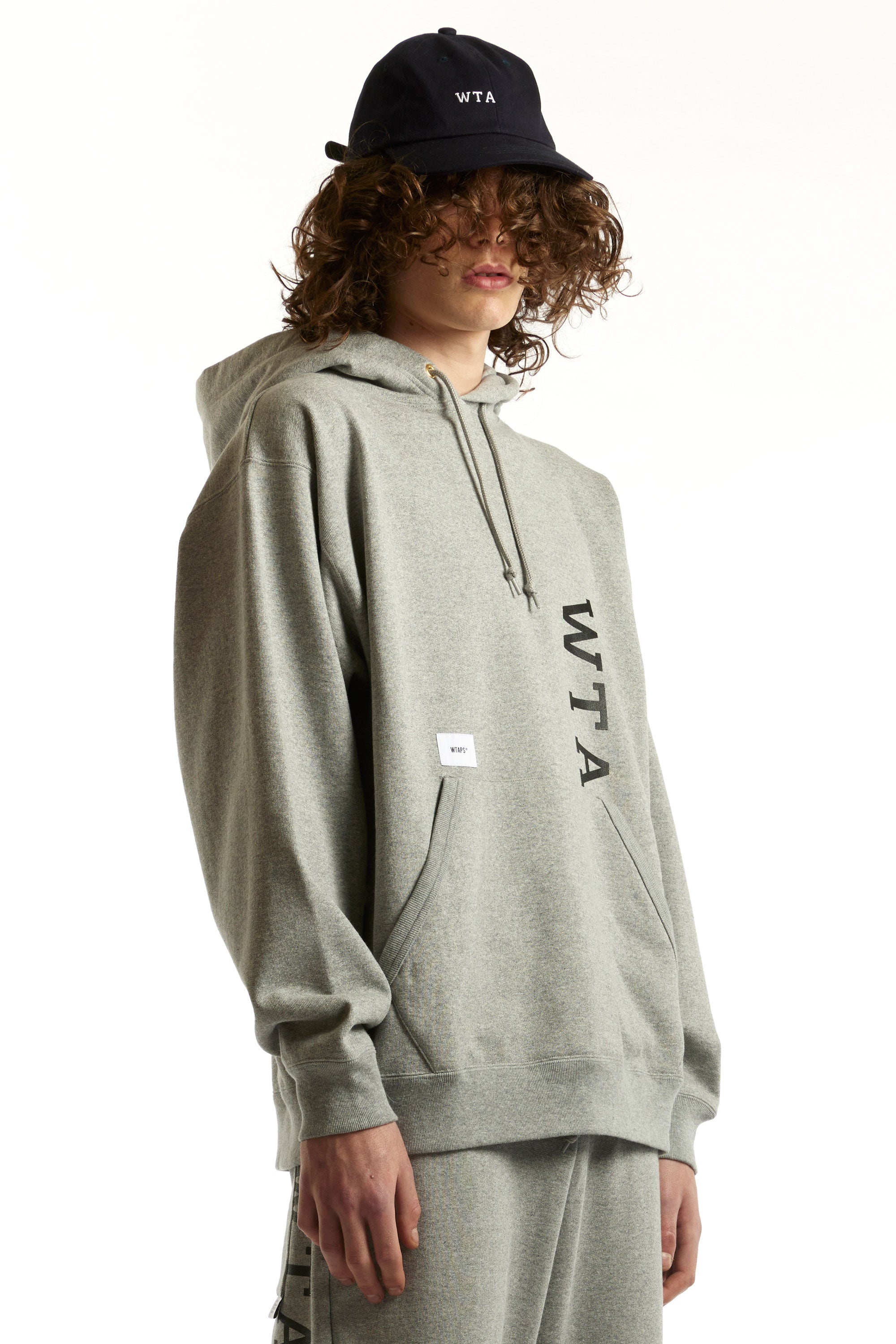 WTAPS® Design 01 Logo-Print Cotton-Jersey Hoodie for Men