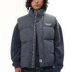 The CLASSIC DOWN VEST GREY available online with global shipping, and in PAM Stores Melbourne and Sydney.
