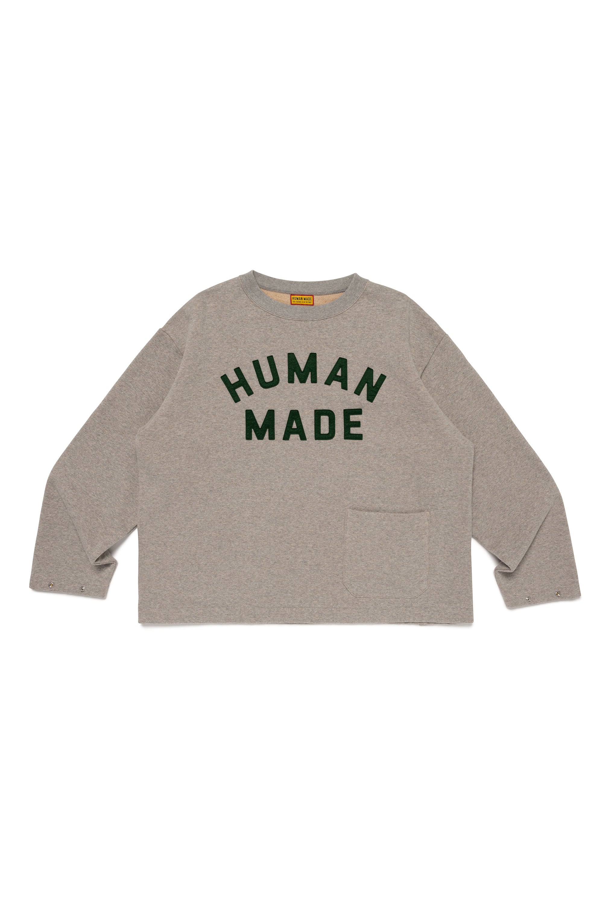 The ADJUSTABLE SWEATSHIRT GREY available online with global shipping, and in PAM Stores Melbourne and Sydney.