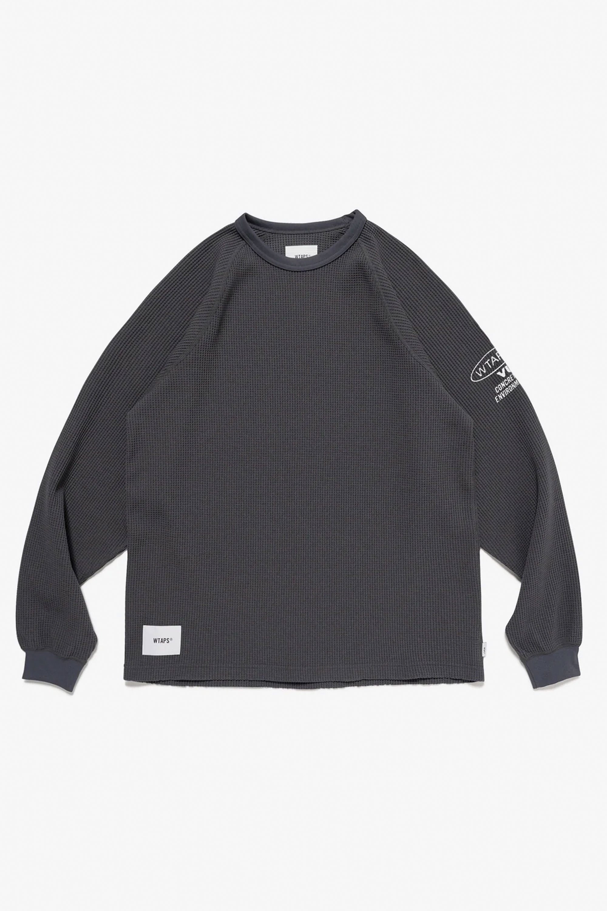 The SS26 WAFFLE POLY LS GREY available online with global shipping, and in PAM Stores Melbourne and Sydney.