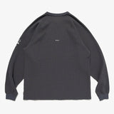 The SS26 WAFFLE POLY LS GREY available online with global shipping, and in PAM Stores Melbourne and Sydney.