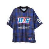The GUITAR GIRL 84 FOOTBALL SHIRT available online with global shipping, and in PAM Stores Melbourne and Sydney.
